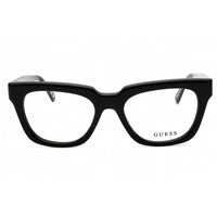 Guess Men's Eyeglasses - Shiny Black Acetate Square Shape Full Rim Frame | GU50238 001 ,