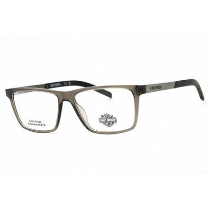 Harley Davidson Men's Eyeglasses - Grey/Other Rectangular Full Rim Frame | HD00013 020 ,