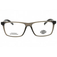 Harley Davidson Men's Eyeglasses - Grey/Other Rectangular Full Rim Frame | HD00013 020 ,