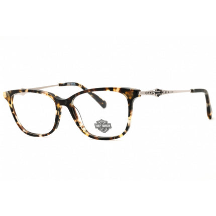 Harley Davidson Women's Eyeglasses - Light Brown/Other Acetate Cat Eye | HD0564 047 ,