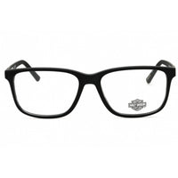 Harley Davidson Men's Eyeglasses - Matte Black Acetate Square Full Rim | HD0955 002 ,