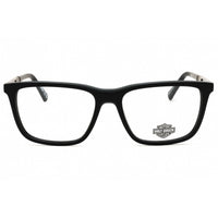 Harley Davidson Men's Eyeglasses - Matte Black Acetate Square Frame | HD50025 002 ,