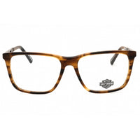 Harley Davidson Men's Eyeglasses - Matte Dark Brown Square Full Rim | HD50025 046 ,