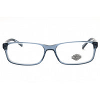 Harley Davidson Men's Eyeglasses - Shiny Light Blue Acetate Full Rim | HD50060 084 ,