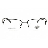 Harley Davidson Men's Eyeglasses - Matte Black Rectangular 57 mm Frame | HD50063 002 ,