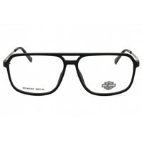Harley Davidson Men's Eyeglasses - Matte Black Navigator Full Rim Frame | HD50069 002 ,