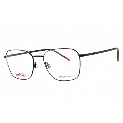 HUGO Men's Eyeglasses - Matte Black Metal Square Full Rim Frame | HG 1273 0003 00 ,