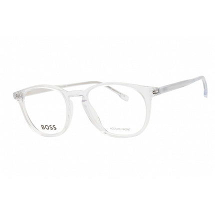 Hugo Boss Men's Eyeglasses - Nude Plastic Round Full Rim Frame | BOSS 1087/IT 0900 00 ,