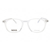 Hugo Boss Men's Eyeglasses - Nude Plastic Round Full Rim Frame | BOSS 1087/IT 0900 00 ,