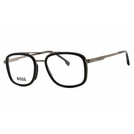 Hugo Boss Unisex Eyeglasses - Oxford Metal Pilot Full Rim Frame | BOSS 1255 0ANS 00 ,