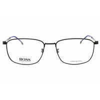 Hugo Boss Men's Eyeglasses - Black Metal Rectangular Full Rim | BOSS 1362/F 0003 00 ,