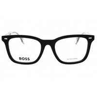 Hugo Boss Men's Eyeglasses - Matte Black Plastic Square Frame | BOSS 1403/F 0807 00 ,