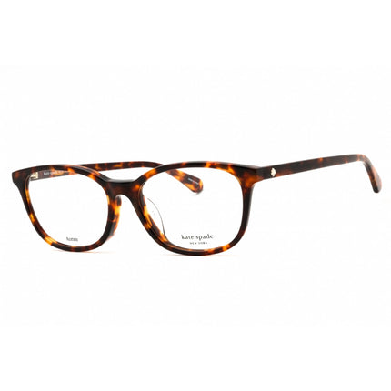 Kate Spade Women's Eyeglasses - Havana Plastic Cat Eye Full Rim | HAISLEY/F 0086 00 ,