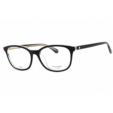 Kate Spade Women's Eyeglasses - Black Plastic Cat Eye Full Rim | HAISLEY/F 0807 00 ,