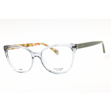 Kate Spade Women's Eyeglasses - Transparent Grey Plastic Cat Eye | LUCINDA 0KB7 00 ,