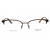 Liz Claiborne Women's Eyeglasses - Matte Brown Metal Cat Eye Frame | L466 0YZ4 00 ,