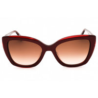 Longchamp Women's Sunglasses - Metallic Red Acetate Cat Eye Full Rim | LO695S 600 ,