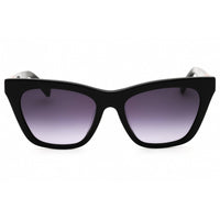 Longchamp Women's Sunglasses - Black Acetate Cat Eye Shape Full Rim Frame | LO715S 001 ,