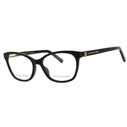 Marc Jacobs Women's Eyeglasses - Black Plastic Cat Eye Full Rim | MARC 539 0807 00 ,