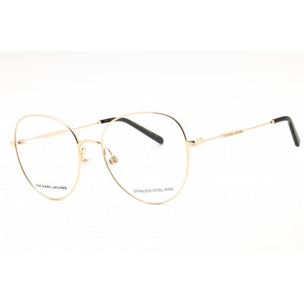 Marc Jacobs Women's Eyeglasses - Light Gold Metal Round Full Rim | MARC 590 0J5G 00 ,