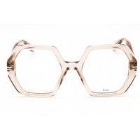 Marc Jacobs Women's Eyeglasses - Beige Plastic Geometric Full Rim | MJ 1077 010A 00 ,