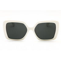 Miu Miu Women's Sunglasses - White Acetate Butterfly Full Rim Frame | 0MU 10YS 1425S0 ,