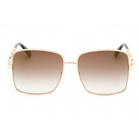 Moschino Women's Sunglasses - Rose Gold Metal Square Full Rim | MOS144/G/S 0000 JL ,