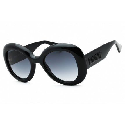 Moschino Women's Sunglasses - Black Plastic Butterfly Full Rim | MOS162/S 0807 9O ,