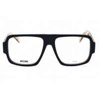 Moschino Men's Eyeglasses - Blue Plastic Square Shape Full Rim Frame | MOS644 0PJP 00 ,