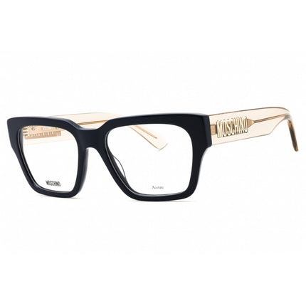 Moschino Men's Eyeglasses - Blue Plastic Square Shape Full Rim Frame | MOS645 0PJP 00 ,