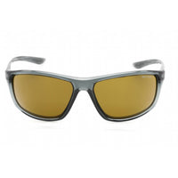 Nike Men's Sunglasses - Dark Grey Injected Propionate Wraparound Frame | CW4680 021 ,