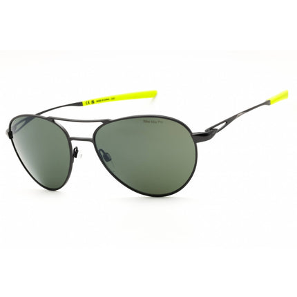 Nike Men's Sunglasses - Satin Gunmetal Aviator Frame | NIKE ACE DRIVER I EV24041 907 ,