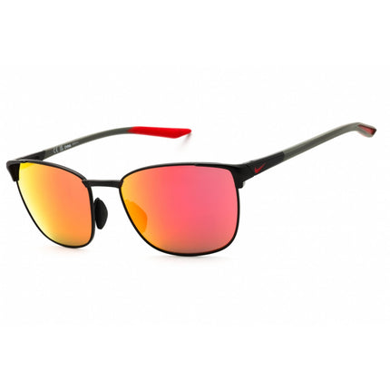 Nike Men's Sunglasses - Satin Black Metal Square | NIKE METAL FUSION M FV2381 010 ,