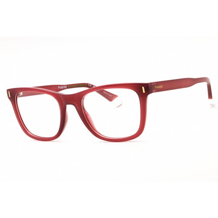Polaroid Core Women's Eyeglasses - Frosted Cherry Red Full Rim | PLD D511 08CQ 00 ,