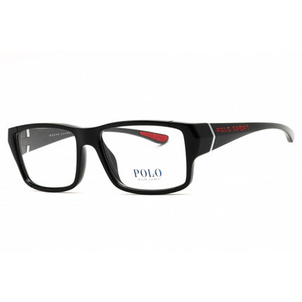 Polo Ralph Lauren Men's Eyeglasses - Black Plastic Square Full Rim | 0PH2275U 5001 ,