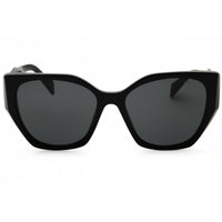 Prada Women's Sunglasses - Black Plastic Cat Eye Full Rim Frame | 0PR 19ZS 1AB5S0 ,