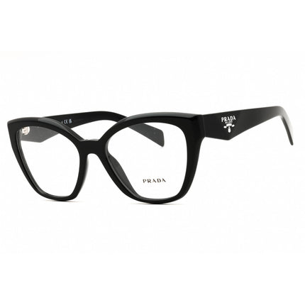 Prada Women's Eyeglasses - Black Plastic Cat Eye Full Rim Frame | 0PR 20ZV 16K1O1 ,