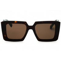Prada Women's Sunglasses - Tortoise Plastic Square Full Rim Frame | 0PR 23YS 2AU06B ,