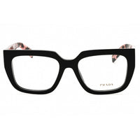 Prada Women's Eyeglasses - Black Acetate Square Shape Full Rim Frame | 0PR A03V 13P1O1 ,