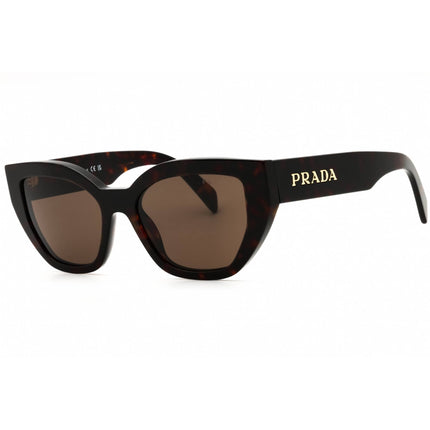Prada Women's Sunglasses - Briar Tortoise Acetate Cat Eye Frame | 0PR A09S 16N5Y1 ,