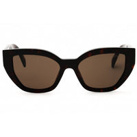 Prada Women's Sunglasses - Briar Tortoise Acetate Cat Eye Frame | 0PR A09S 16N5Y1 ,