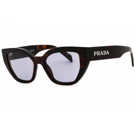 Prada Women's Sunglasses - Root Tortoise Acetate Cat Eye Full Rim | 0PR A09S 17N03N ,