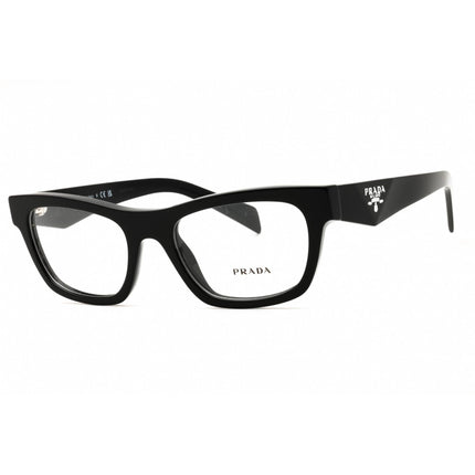 Prada Women's Eyeglasses - Black Acetate Cat Eye Full Rim Frame | 0PR B01V 16K1O1 ,