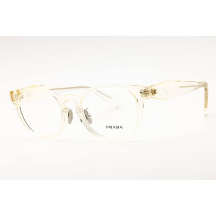 Prada Women's Eyeglasses - Transparent Matte Light Grey/Green Frame | 0PR B06VD 19X1O1 ,