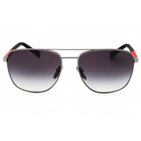 Prada Sport Men's Sunglasses - Gunmetal Metal Aviator Full Rim Frame | 0PS 54ZS 5AV09U ,