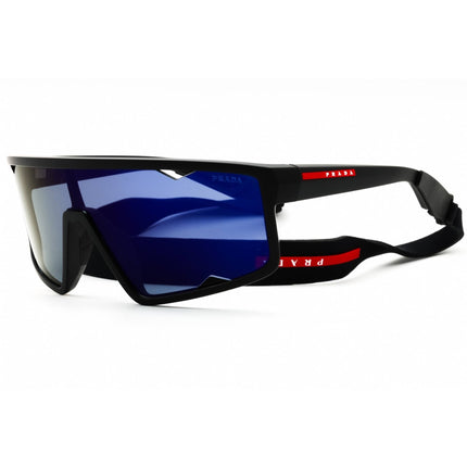 Prada Sport Men's Sunglasses - Matte Black Sport Wraparound Frame | 0PS A03S 1BO10J ,