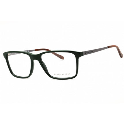 Ralph Lauren Men's Eyeglasses - Forest Green Acetate Rectangular Frame | 0RL6133 6140 ,
