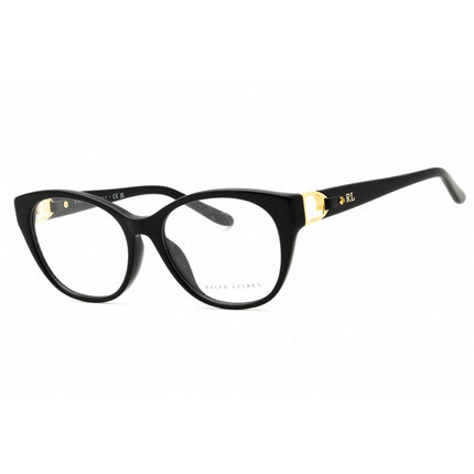 Ralph Lauren Women's Eyeglasses - Black Plastic Cat Eye Full Rim | 0RL6235QU 5001 ,