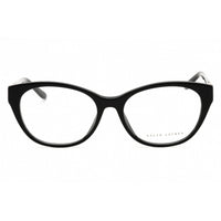 Ralph Lauren Women's Eyeglasses - Black Plastic Cat Eye Full Rim | 0RL6235QU 5001 ,