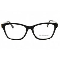 Ralph Lauren Women's Eyeglasses - Black Plastic Cat Eye Full Rim Frame | 0RL6243F 5001 ,
